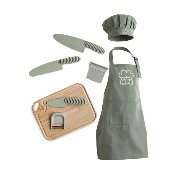 Küchenset + Schürze & Mütze