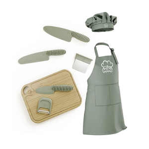 Küchenset + Schürze & Mütze