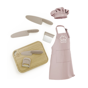 Küchenset + Schürze & Mütze